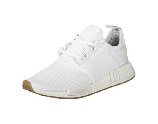 adidas NMD_r1, Zapatillas de Gimnasia para Hombre, Blanco