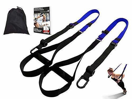 Ortho Care S Fitness - Entrenamiento en Suspension/Funcional con Cuerdas. Kit Multifuncion