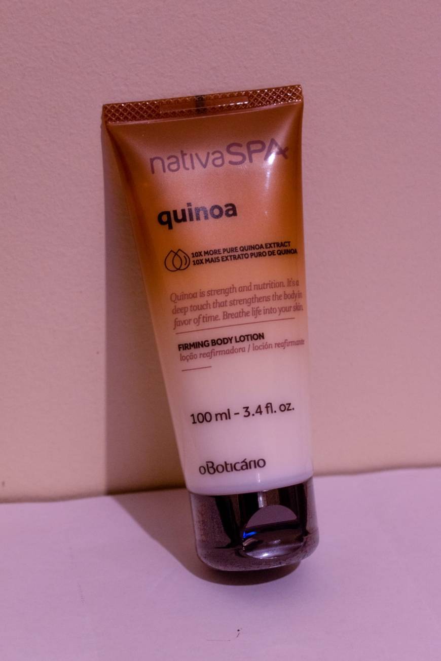 Moda Creme de corpo Nativa Spa quinoa Boticário