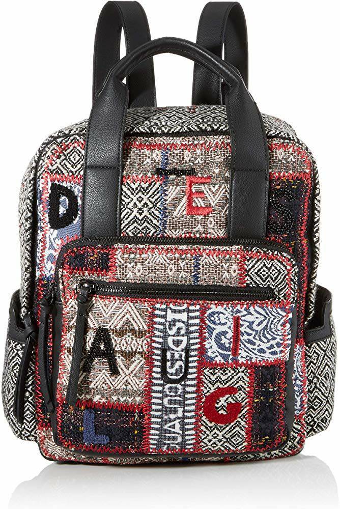 Products Desigual Mochila Patch 1968 Randers Gris