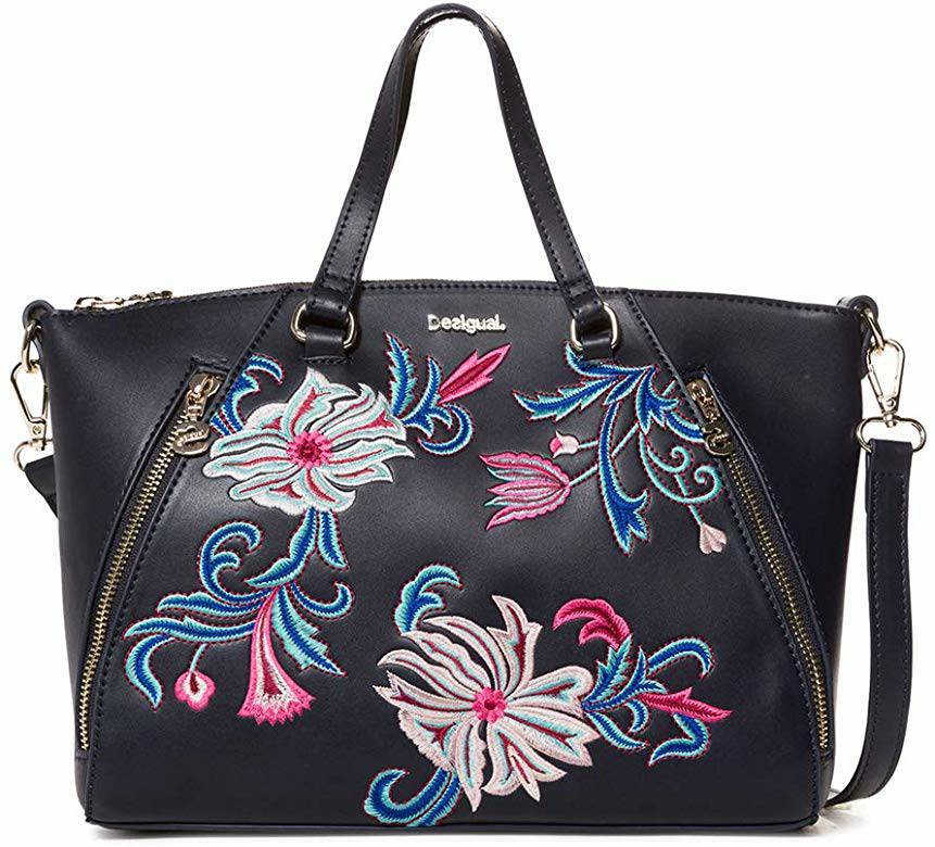 Products Desigual ORANGINA PIADENA Bolso de mano mujeres Marino Bolso