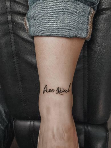 Tattoo "free soul" 