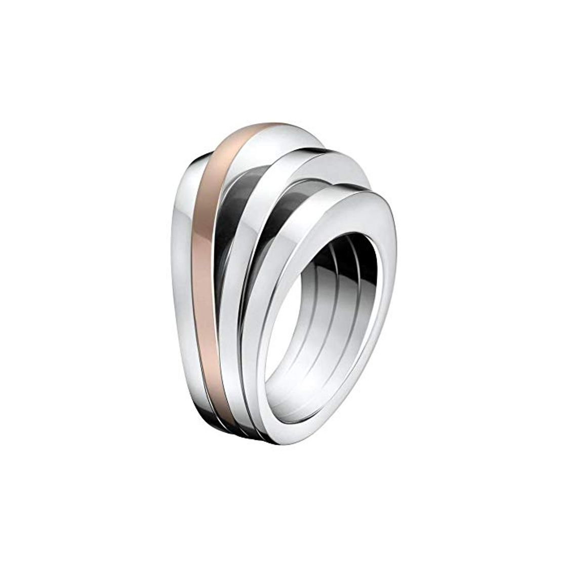 Social Ck Breathe Anel Bicolor SST/ PNK GLD 6