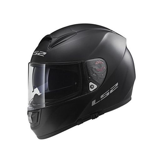 LS2 Helmets Vector Solid Full Face Motorcycle Helmet with Sunshield