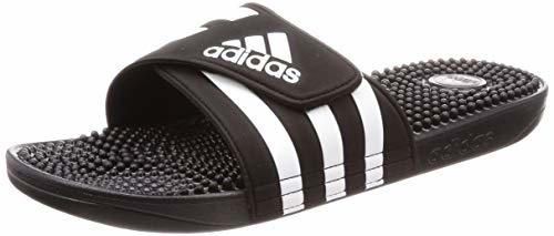 Adidas Adissage Zapatos de playa y piscina Unisex adulto, Negro