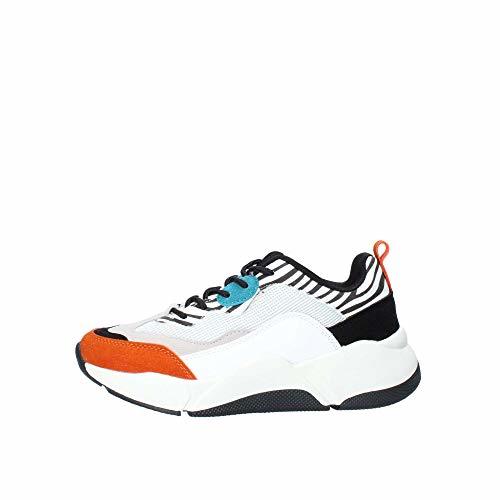 Moda Exé 606 - Zapatillas Deportivas para Mujer Blanco Size