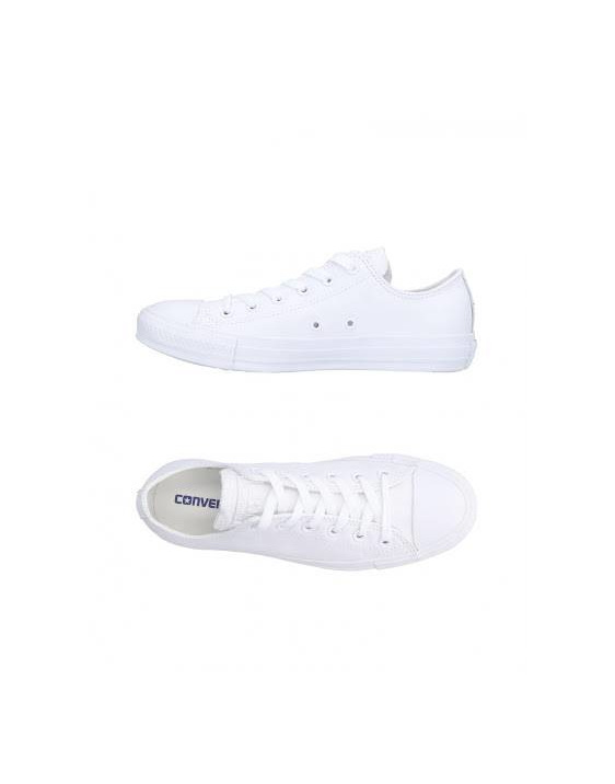 Social Converse Chuck Taylor All Star Ox, Zapatillas de Lona, Unisex, Blanco