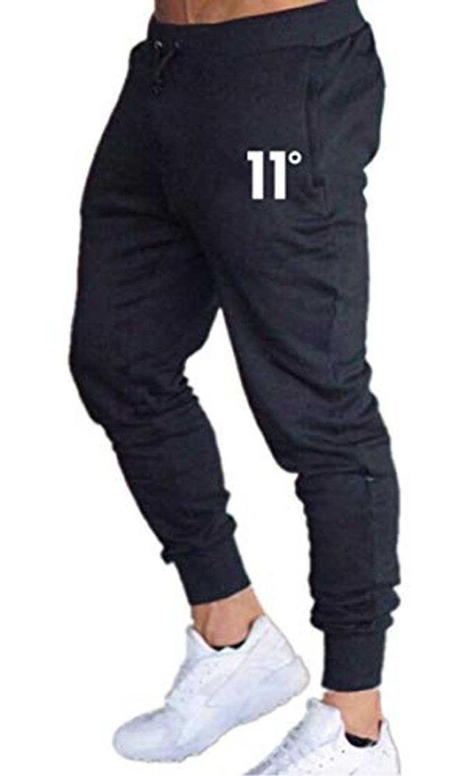 Social Frecoccialo Pantalones de Deporte para Hombre Chándal Ajustados Multicolores Cintura Elástica Ajustable