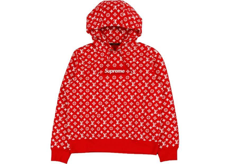 Moda Supreme x LV hoodie 