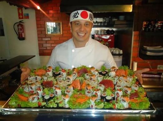 Sushi ótimo para grupos! 