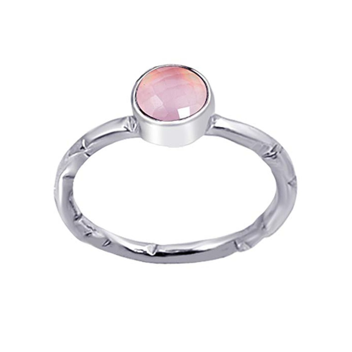 Orchid Jewelry 0.7 Ctw Anillos De Plata Esterlina 925 Para Mujer