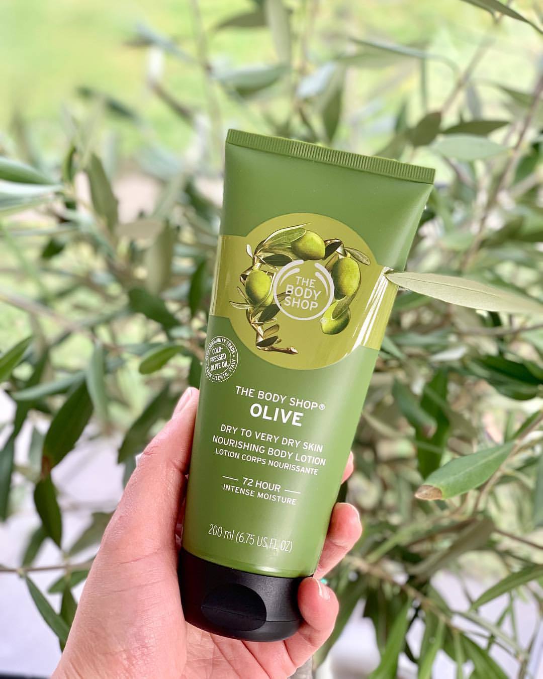 Social The Body Shop Olive Nourishing Body Lotion 