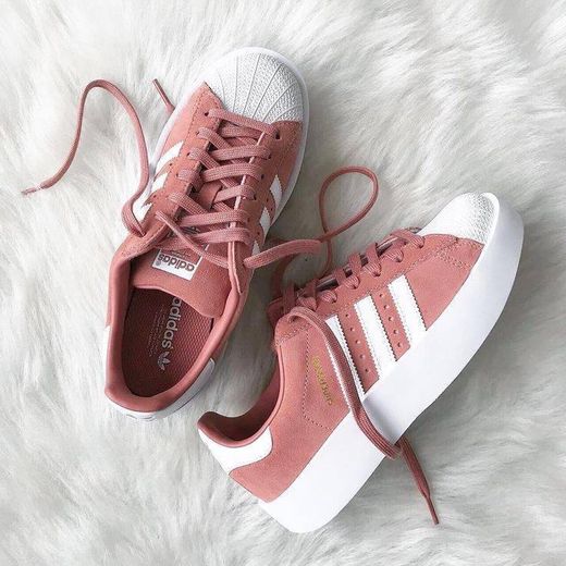 Tênis Adidas Superstar - Rosa 