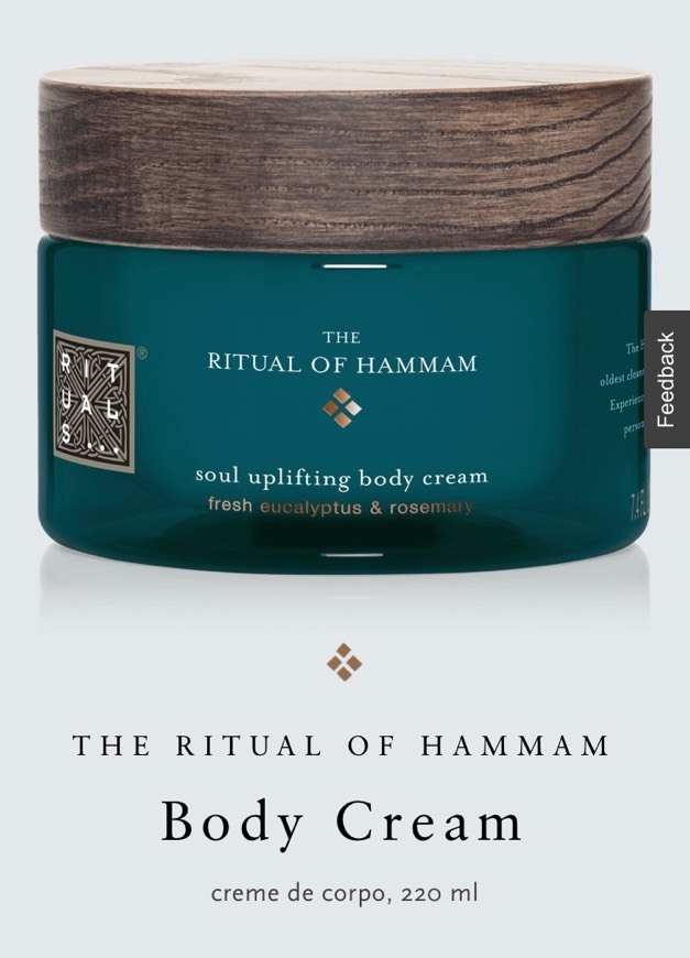 Product THE RITUAL OF HAMMAM
Body Cream