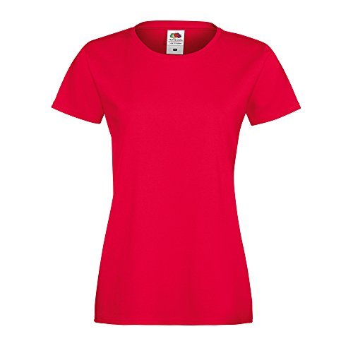 Fruit of the Loom 61414 Womens Short Sleeve Ladies Softspun T-Shirt tee