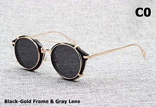 Producto Pdlzzml Moda Steampunk Style Lente Gafas de Sol extraíbles Clip en Vintage