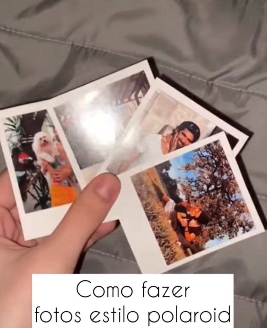 Moda Como fazer fotos em polaroid📸💡