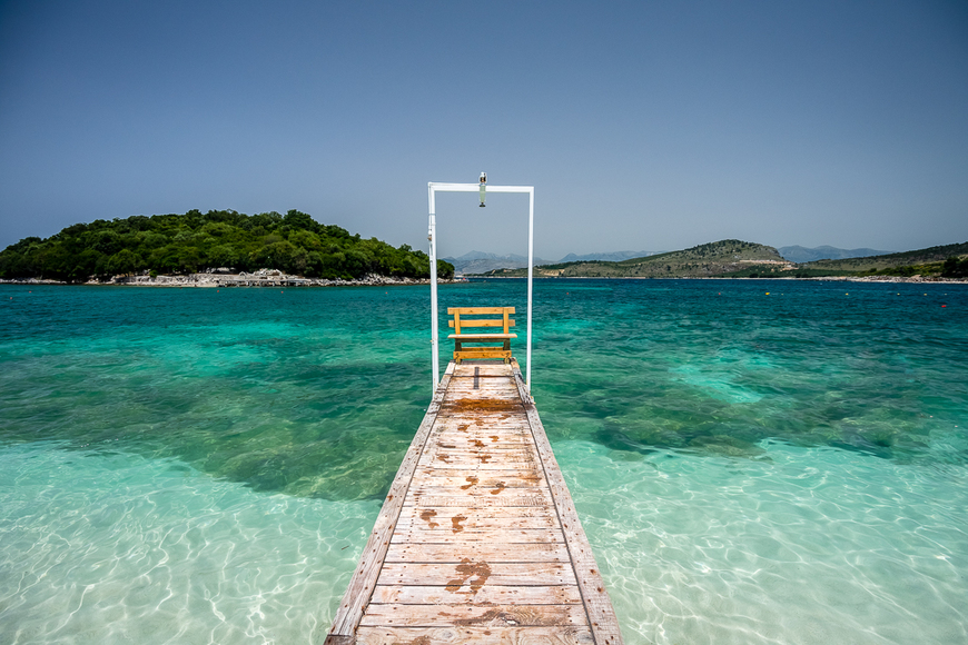 Place Ksamil Islands