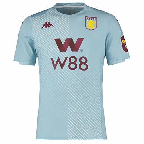 Places Kappa Aston Villa 2019/20 - Camiseta de Manga Corta para Adulto