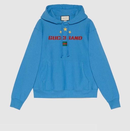 Gucci Band print hooded sweatshirt