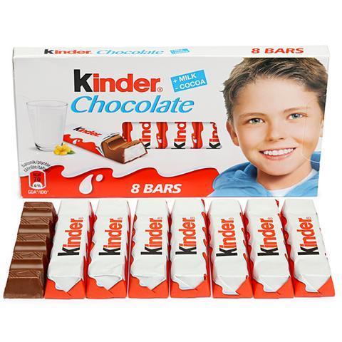 Moda Kinder chocolate