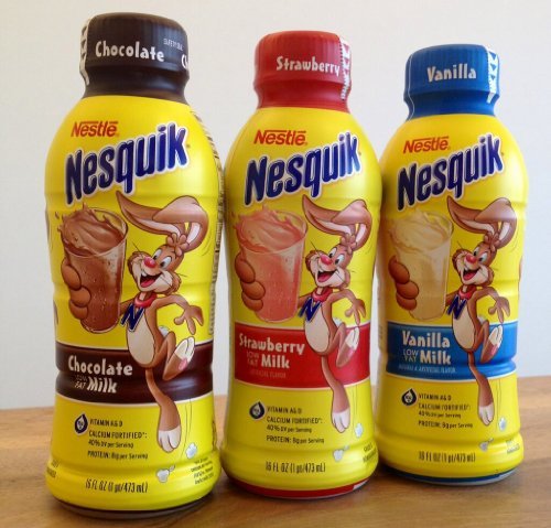 Producto Nestlé nesquik fresa leche desviación escondite seguro