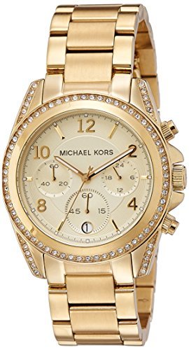 Fashion Michael Kors Reloj analogico para Mujer de Cuarzo con Correa en Acero