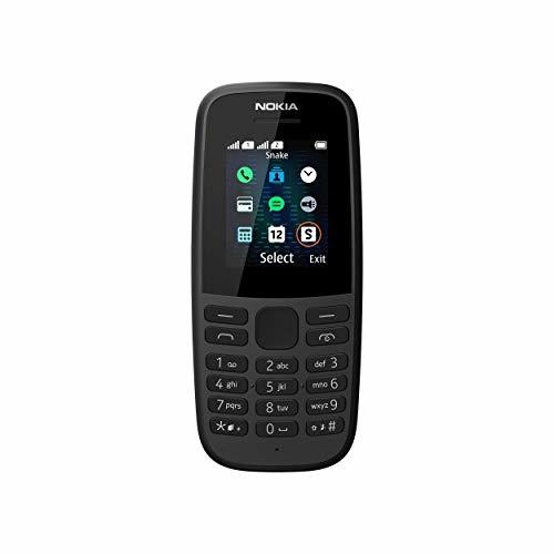 Electrónica Nokia 105 2019 Black Dual Sim