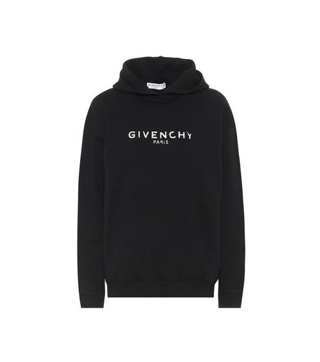 GIVENCHY Vintage logo cotton hoodie