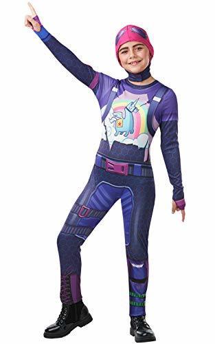 Social Fortnite - Disfraz Brite Bomber para niño, 11-12 años