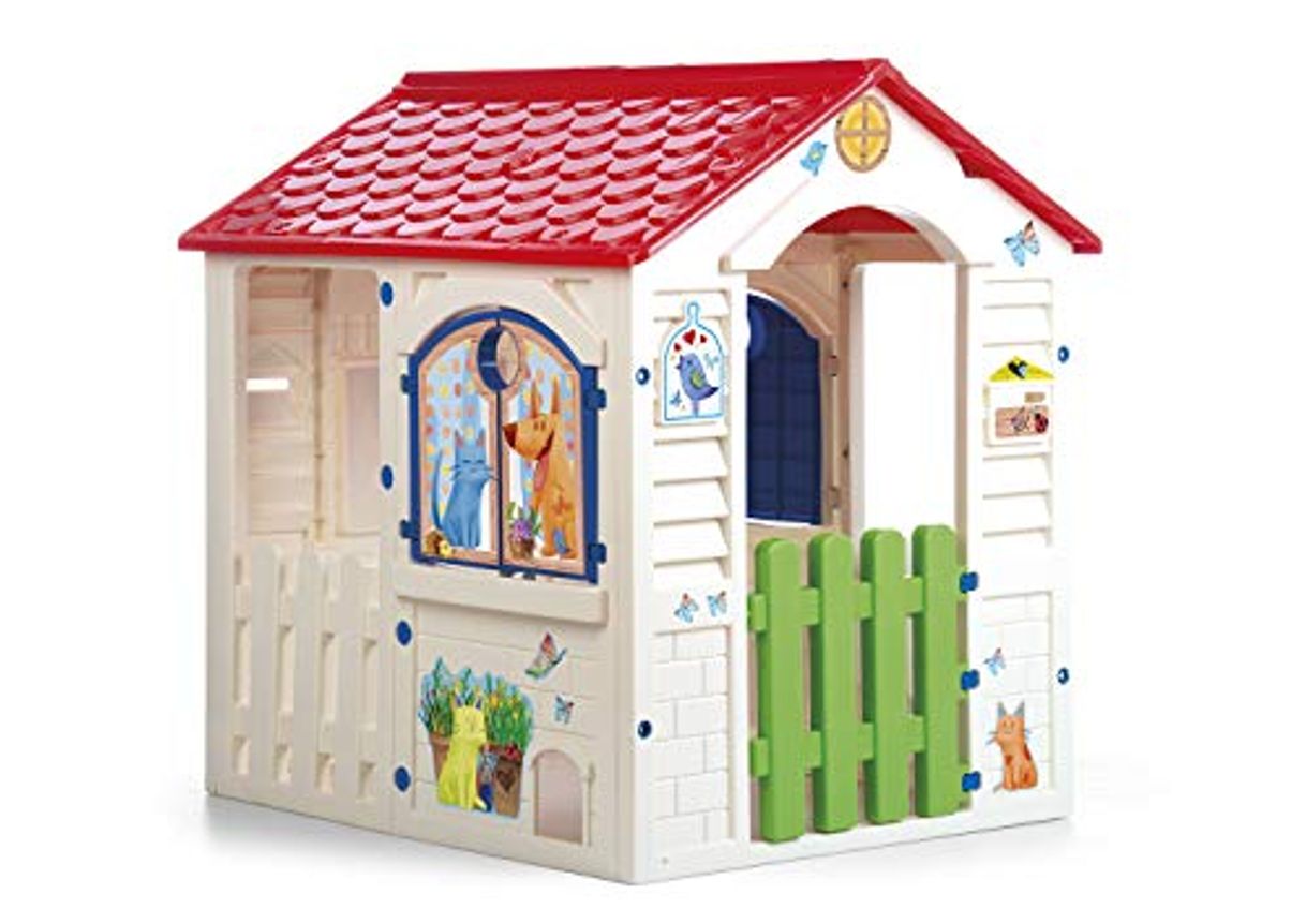 Producto Chicos - Country Cottage Casita Infantil de Exterior, Color Beige con tejado