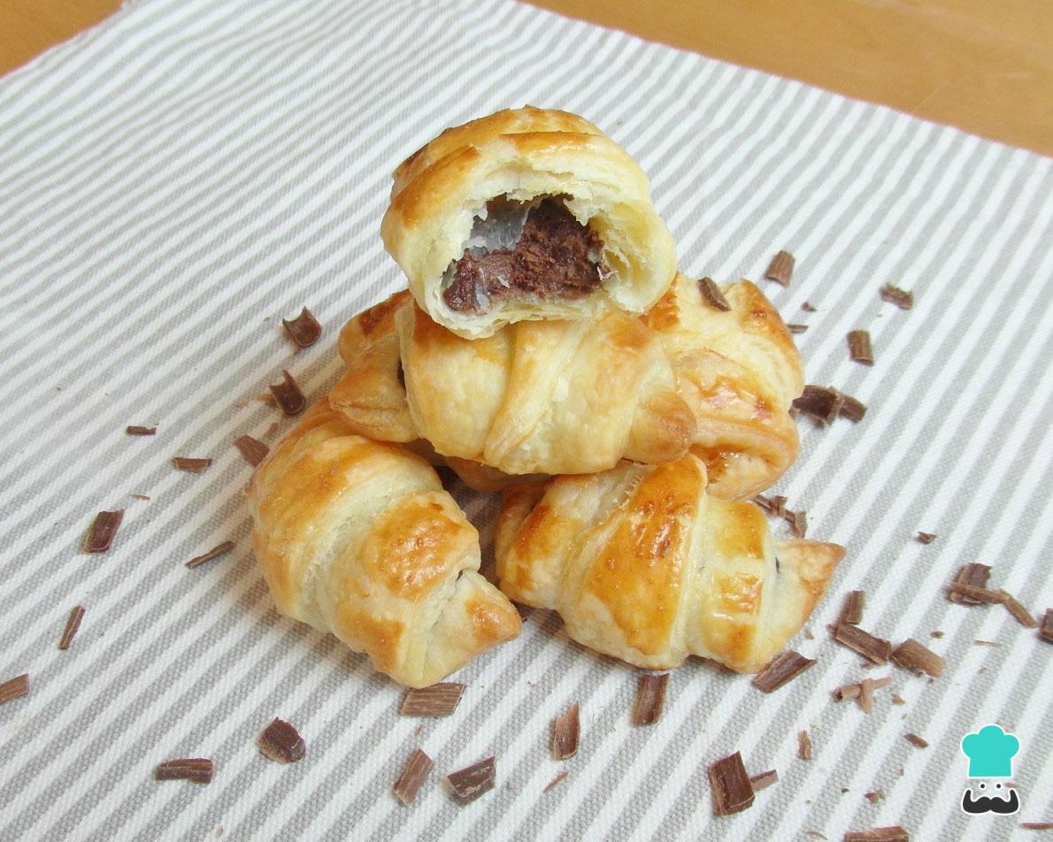 Moda Croissant de chocolate 