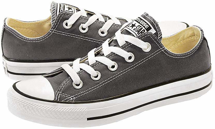 Converse Chuck Taylor All Star Seasonal Ox Men Round Toe Canvas Gray