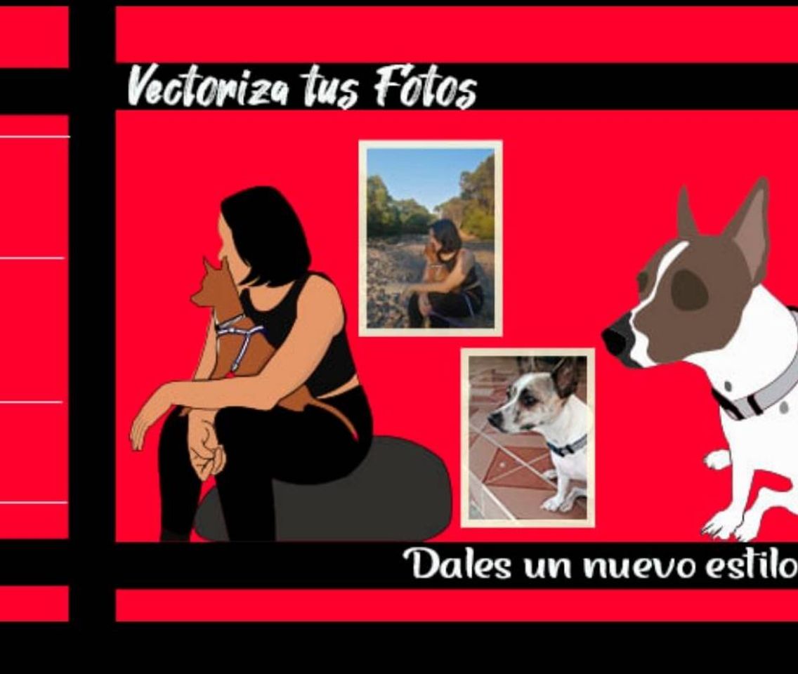 Social Vectorizacion de fotos o imágenes