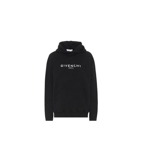 GIVENCHY Vintage logo cotton hoodie