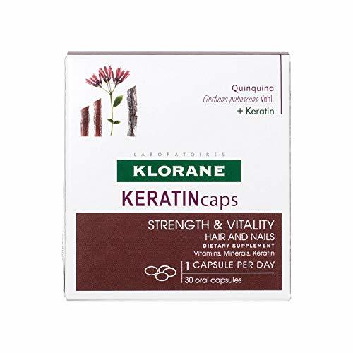 Klorane Keratincaps Fuerza Y Vitalidad Cabello Y Uñas 30caps