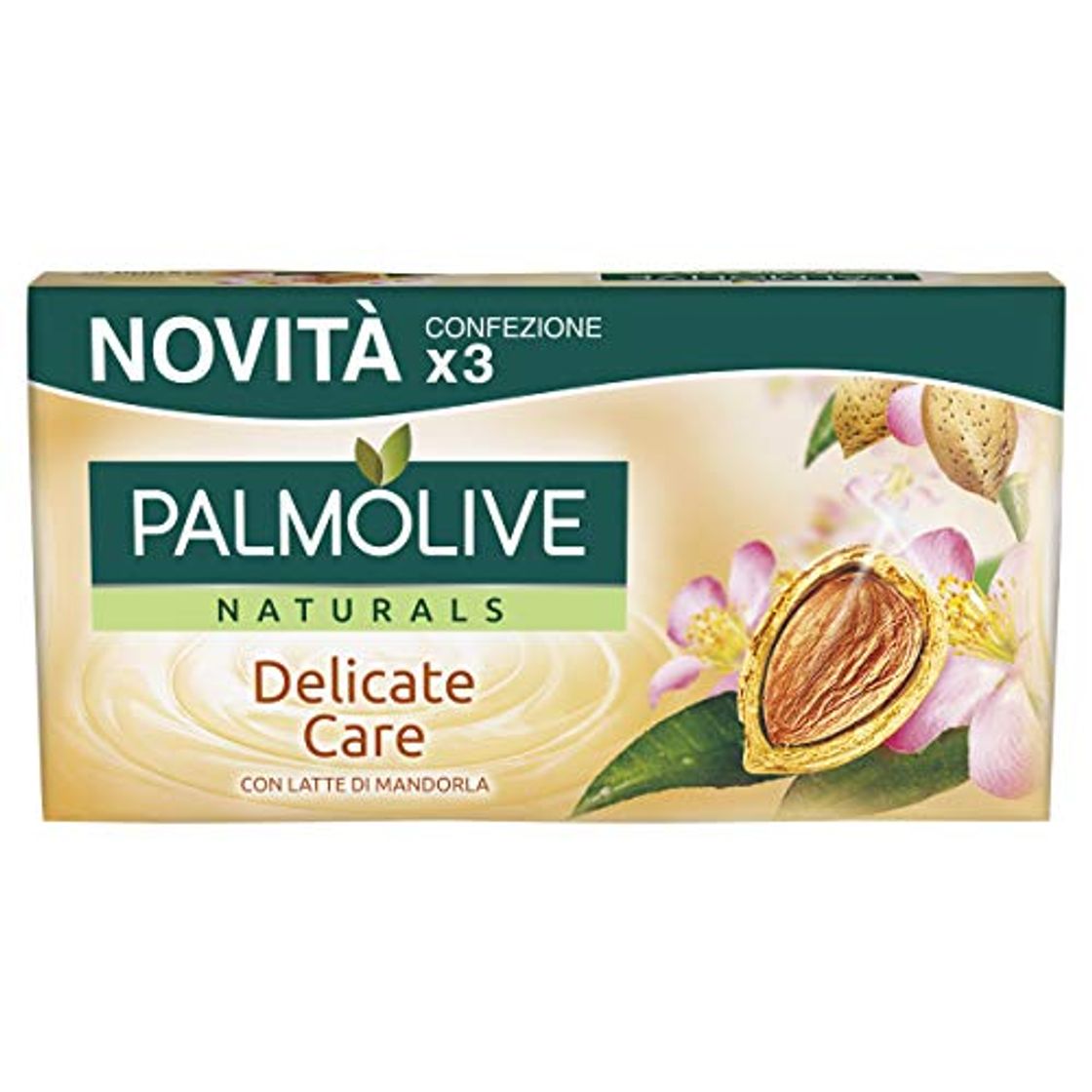 Beauty PALMOLIVE NATURALS DELICATE CARE WITH ALMOND MILK LOTE 3 piezas