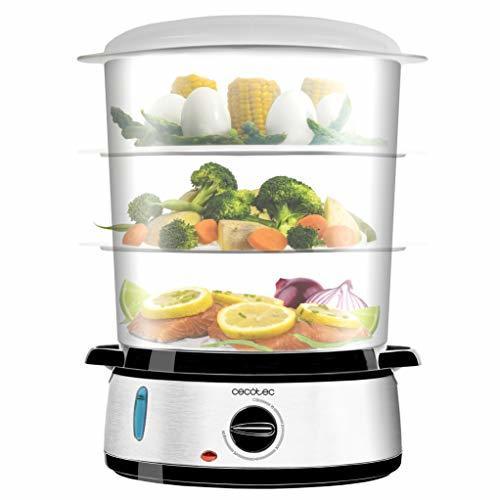 Social Cecotec Vaporera eléctrica Vapovita 3000 INOX con 800 W