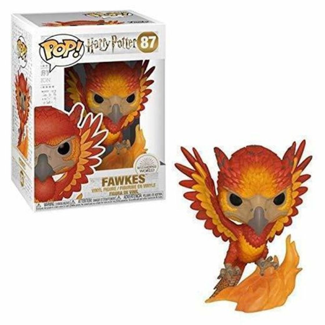 Social Funko- Pop Figura de Vinilo: Harry Potter S7-Fawkes Coleccionable,