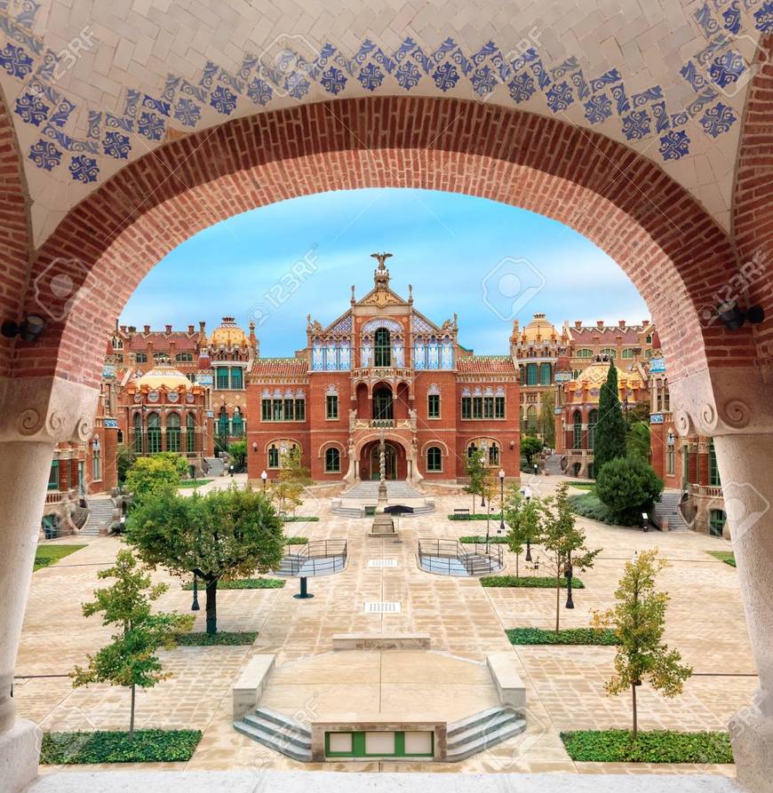 Lugar Hospital de Sant Pau