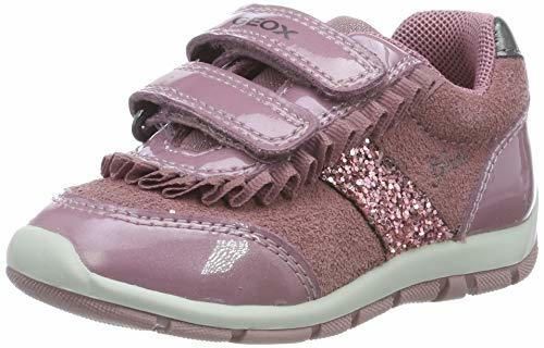 Geox B Shaax C, Zapatillas para Bebés, Rosa