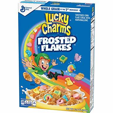 Product Lucky Charms Frosted Flakes