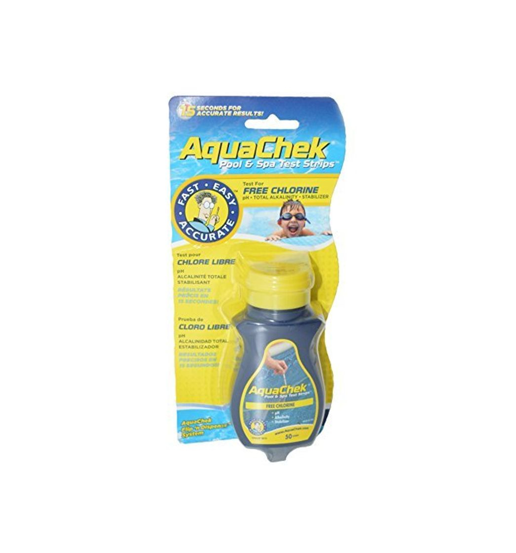 Producto Aquachek AQC-470-0005 - Producto para tratamiento de aguas, color amarillo