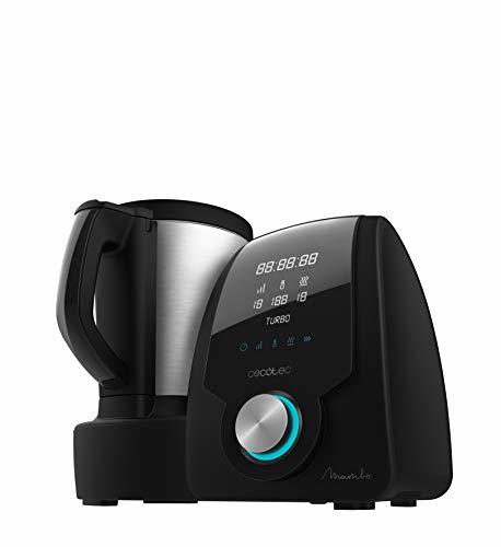 Social Cecotec Robot de Cocina Multifunción Mambo Black. Capacidad de 3,3l, Temperatura hasta