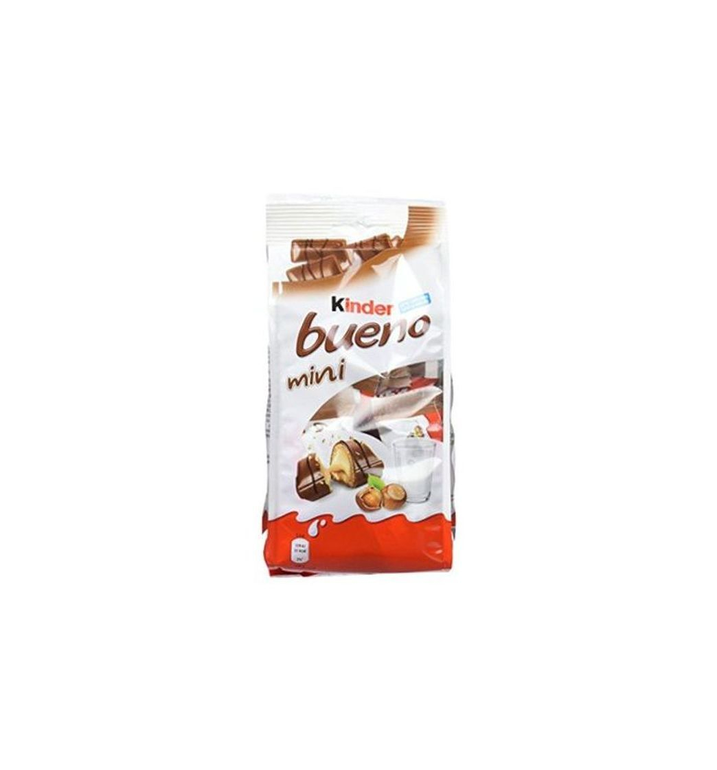 Social Kinder Bueno Mini Barritas con Relleno de Leche y Avellanas
