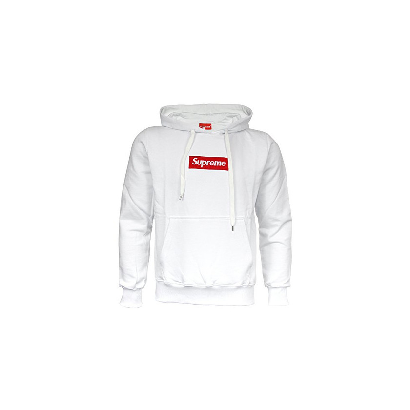 Moda Supreme Italia Sudadera con Capucha Sudadera con Capucha Logo Chaqueta Bordado Skate