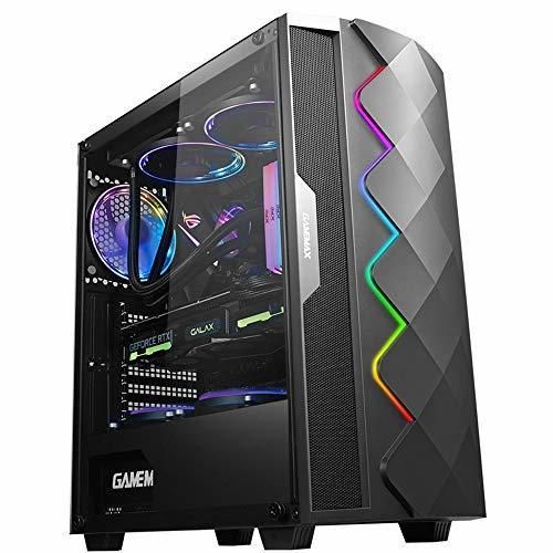 YSM Computer Case Gaming Pc Case 36 * 21 * 44CM DIY