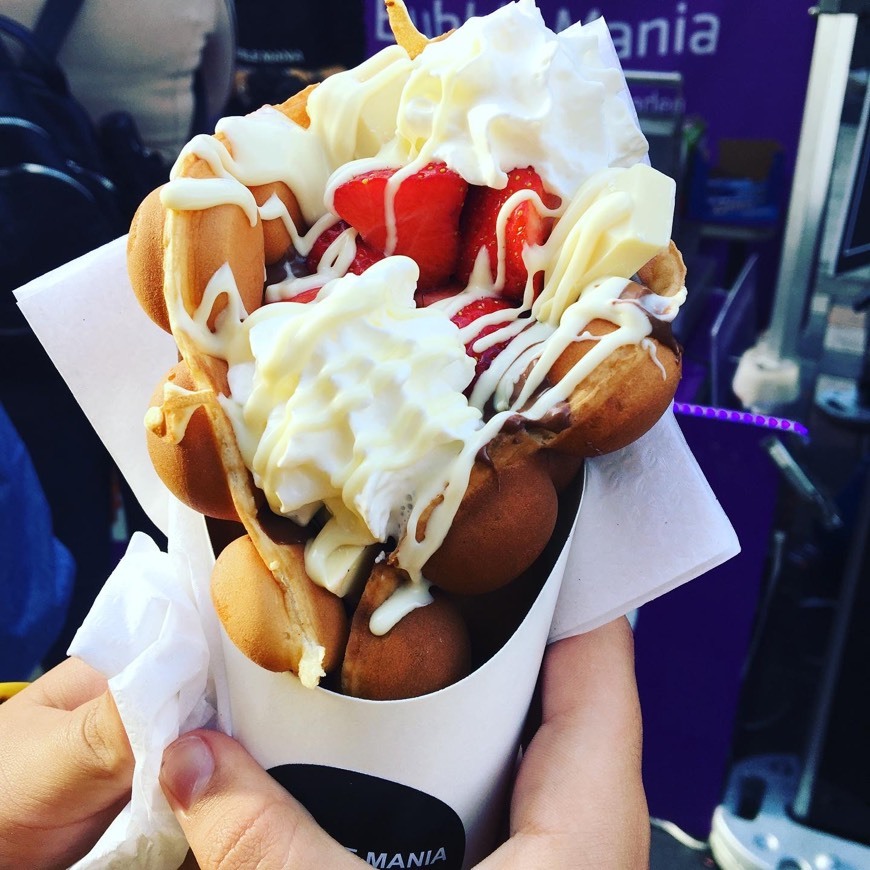 Restaurants Bubble waffle