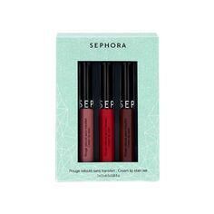 Mini Cream Lip Stain Set - Conjunto de batons - Tamanho ... - Sephora
