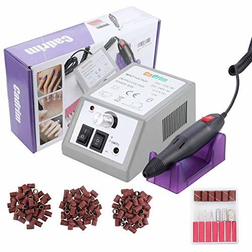 Belleza Cadrim Torno para Uñas Profesional para Manicura y Pedicura Eléctrica del Taladro